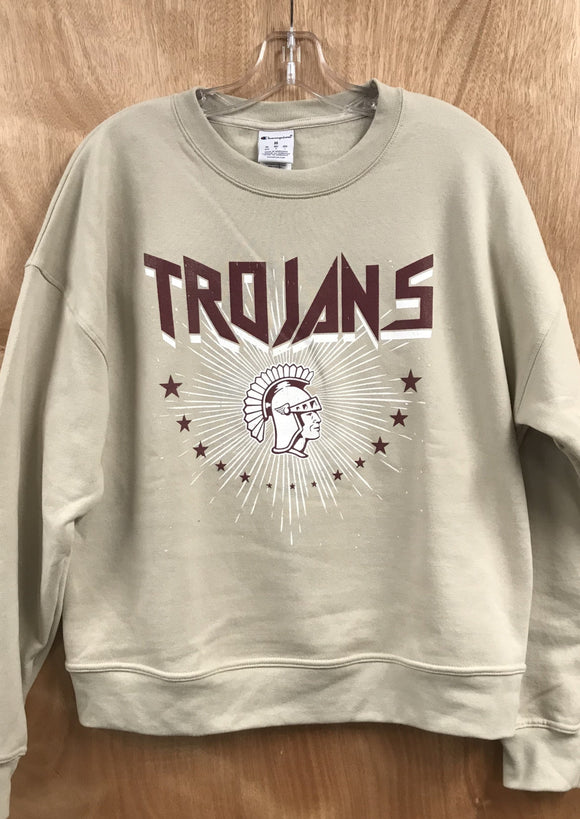 Trojans Rock Star Crew Sweatshirt