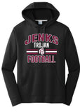 Jenks Football Collegiate Performance Hoodie (Adult & Youth)(3 Colors)