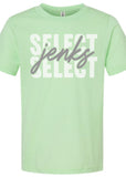 Jenks Select T-shirt (Adult & Youth)(2 Colors)