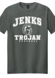 Jenks Football Distressed T-Shirt (Adult & Youth)(2 Colors)
