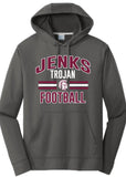 Jenks Football Collegiate Performance Hoodie (Adult & Youth)(3 Colors)