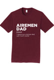 JVM Dad of Who Maroon T-Shirt