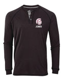 JHS Men's/Unisex Henley Shirt (3 Colors)