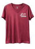 LADIES CORE V-NECK T-SHIRT (2 Colors)