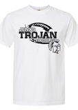 Jenks Football Distressed Comfort Colors T-Shirt (2 Colors) (Youth to Adult)