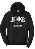 Jenks Swim Collegiate Hoodie (Adult & Youth)(3 Colors)