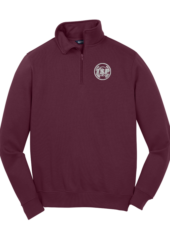 Jenks ISP Logo Quarter-Zip Sweatshirt