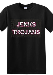 JEI Summer Fun Leopard Print T Shirt
