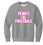 JNW Bubble Letter Crew Sweatshirt (Youth to Adult) (2 Colors)