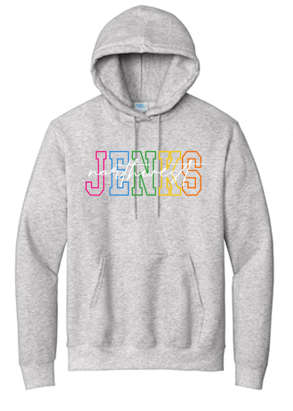 JNW Multi-Color Hoodie (Youth to Adult)