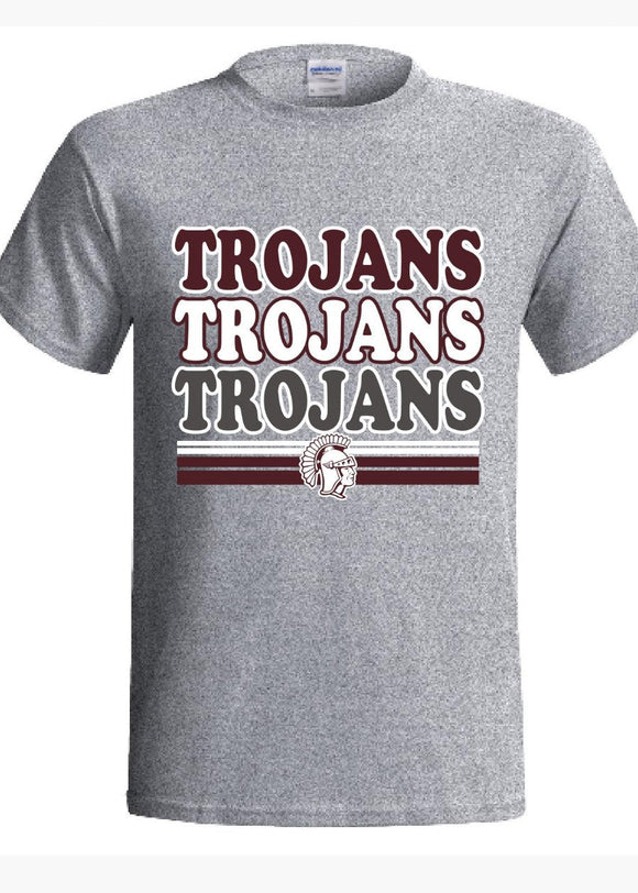 JNW Trojans Repeat T-shirt (Youth to Adult)