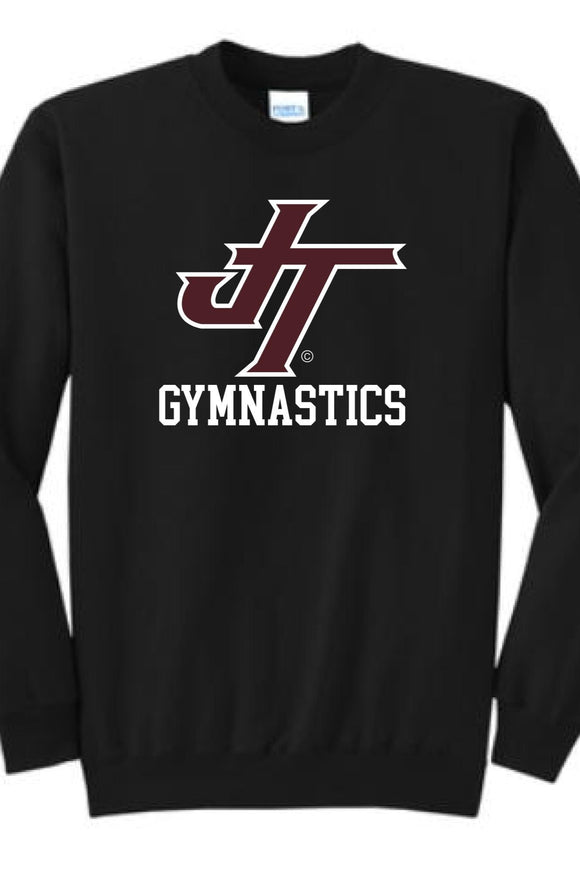 JT Gymnastics Logo Classic Crew Sweatshirt (Youth to Adult)