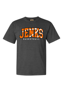 Jenks Basketball Rally T-Shirt (Comfort Colors)