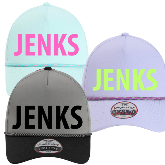 JNW Jenks Chain Stitched Embroidered Caps