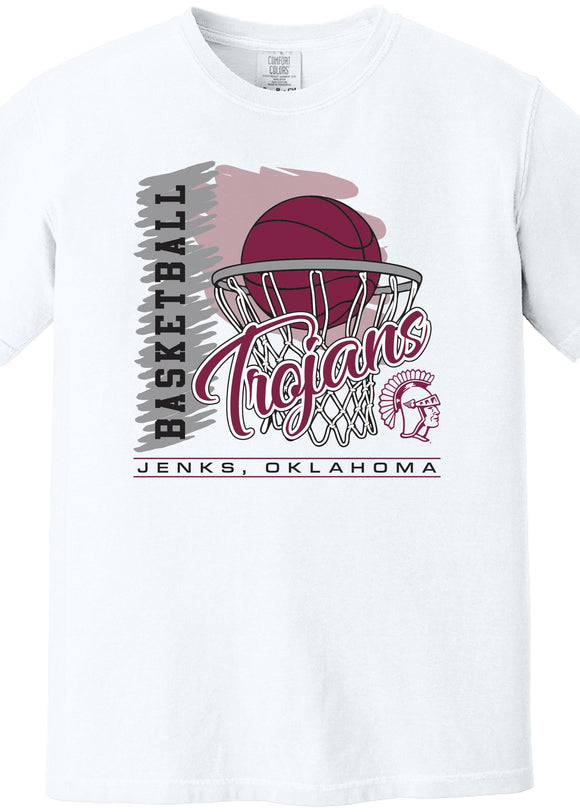 Jenks Basketball Hoops Star T-Shirt (Youth to Adult)