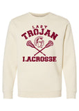 Lady Lacrosse Crew (Maroon Print)(2 Colors)(Youth to Adult)