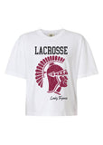 Lady Trojans Lacrosse Women's Boxy T-Shirt (2 Colors)(Adult Only)