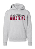 Lady Trojan Wrestling Script Hoodie (3 Colors)
