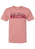 Lady Trojan Wrestling Script T-Shirt (2 Colors)