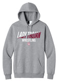Lady Trojan Wrestling Slant Hoodie (2 Colors)
