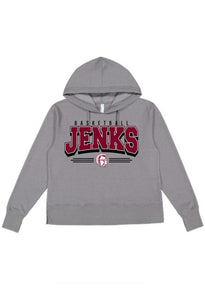 Jenks Basketball Who Are We Women's Relaxed Hoodie