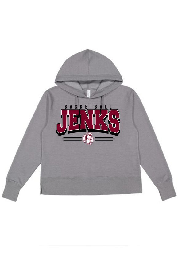 Jenks Basketball Who Are We Women's Relaxed Hoodie