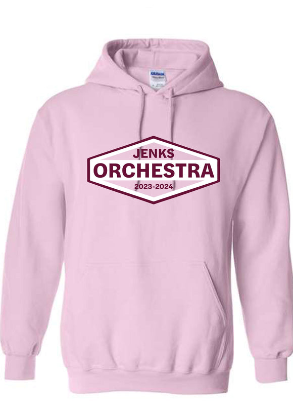Jenks Orchestra Hoodie (Youth to Adult) (2 Colors)