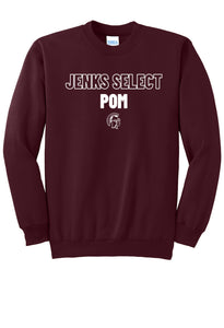 Select Pom Crew Sweatshirt (Youth to Adult) (2 Colors)