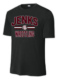 Jenks Wrestling Collegiate Performance T-Shirt (Adult & Youth)(3 Colors)