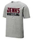 Jenks Wrestling Performance T-Shirt (2 Colors)