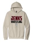 Jenks Wrestling Hoodie (Adult & Youth)(2 Colors)