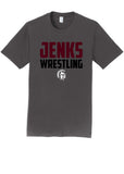 Jenks Wrestling T-Shirt (Adult and Youth)(2Colors)