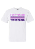Lady Trojan Wrestling Stripe T-Shirt (3 Colors)