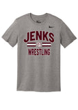 Jenks Wrestling Collegiate Nike Performance T-Shirt (Adult & Youth)(3 Colors)