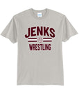 Jenks Wrestling Collegiate Basic T-Shirt (3 Colors)
