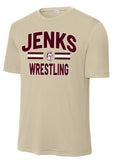 Jenks Wrestling Collegiate Performance T-Shirt (Adult & Youth)(3 Colors)