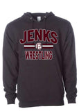 Jenks Wrestling Collegiate Hoodie (3 Colors)