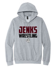 Jenks Wrestling Hoodie (Adult & Youth)(2 Colors)