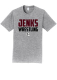 Jenks Wrestling T-Shirt (Adult and Youth)(2Colors)
