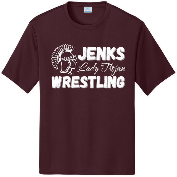 LTW Jenks Wrestling Performance T-shirt (Youth to Adult)