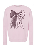 JMS Big Bow Crew Sweatshirt (2 Colors) (Youth to Adult)