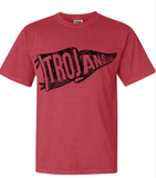 JMS Trojans Pennant Comfort Colors T-Shirt (3 Colors) (Youth to Adult)