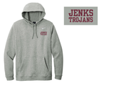 Jenks Tennis Nike Club Fleece Hoodie (2 Colors)