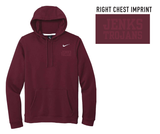 Jenks Tennis Nike Club Fleece Hoodie (2 Colors)