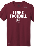 Jenks Football Nike Legend T-Shirt (2 Colors) (Youth and Adult)