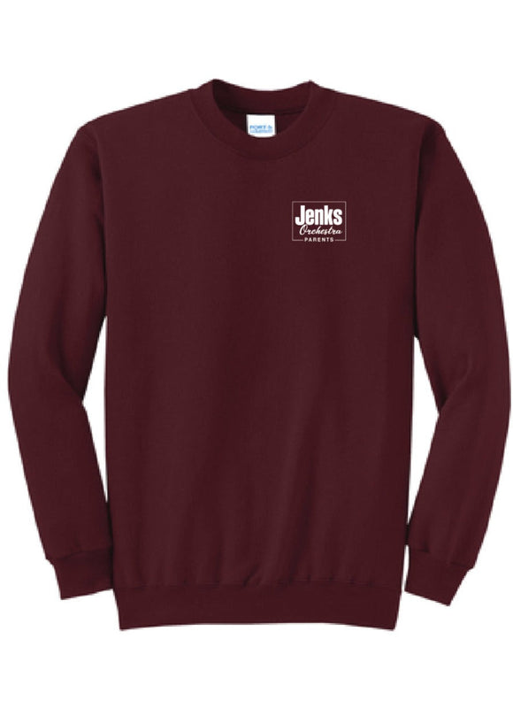 Jenks Orchestra Parent Crew Sweatshirt 2024 - I'm with the Orchestra