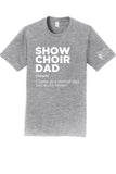 JVM Dad of Who Grey T-Shirt