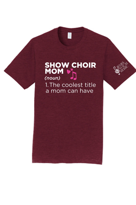 JVM Mom of Who Classic Maroon T-Shirt