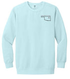 Lady Trojan/Trojan Lacrosse State Crew Sweatshirt (Comfort Colors)(6 Colors)