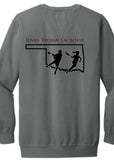 Lady Trojan/Trojan Lacrosse State Crew Sweatshirt (Comfort Colors)(6 Colors)